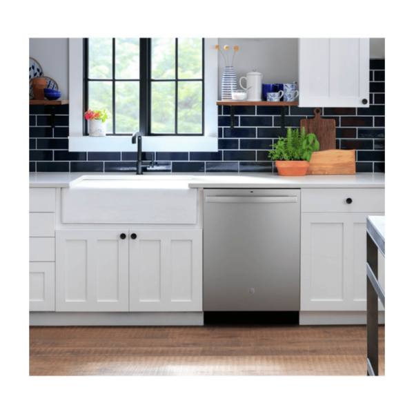 GE® ENERGY STAR® TOP CONTROL WITH PLASTIC INTERIOR DISHWASHER WITH SANITIZE CYCLE & DRY BOOST - Image 4