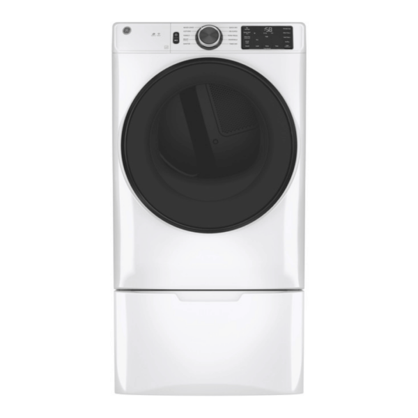 GE® ENERGY STAR 7.8 CU. FT. CAPACITY SMART FRONT LOAD ELECTRIC DRYER