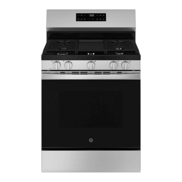 GE® 30" FREE-STANDING GAS RANGE WITH CRISP MODE
