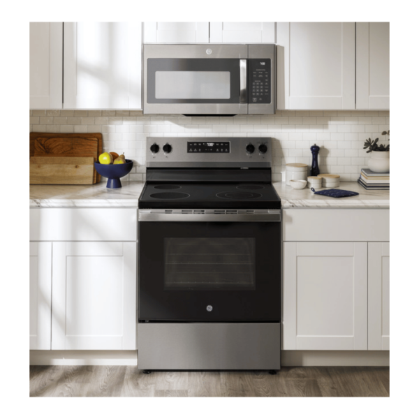 GE® 30" FS STEAM CLEAN RANGES - STAINLESS STEEL  ELECTRIC - Image 6