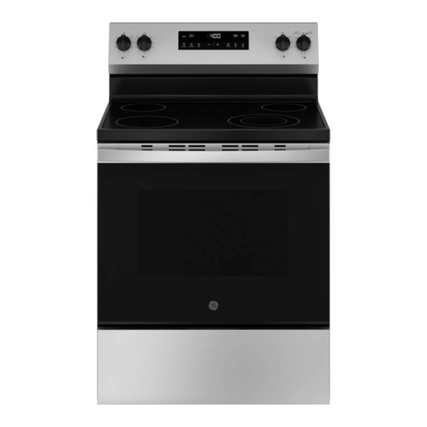 GE® 30" FS STEAM CLEAN RANGES - STAINLESS STEEL  ELECTRIC