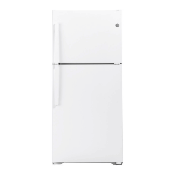 GE® 19.2 CU. FT. GARAGE READY TOP-FREEZER REFRIGERATOR - WHITE
