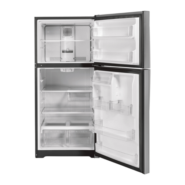 GE® 19.2 CU. FT. GARAGE READY TOP-FREEZER REFRIGERATOR - STAINLESS STEEL - Image 3
