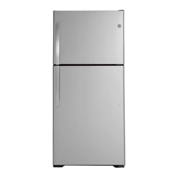 GE® 19.2 CU. FT. GARAGE READY TOP-FREEZER REFRIGERATOR - STAINLESS STEEL